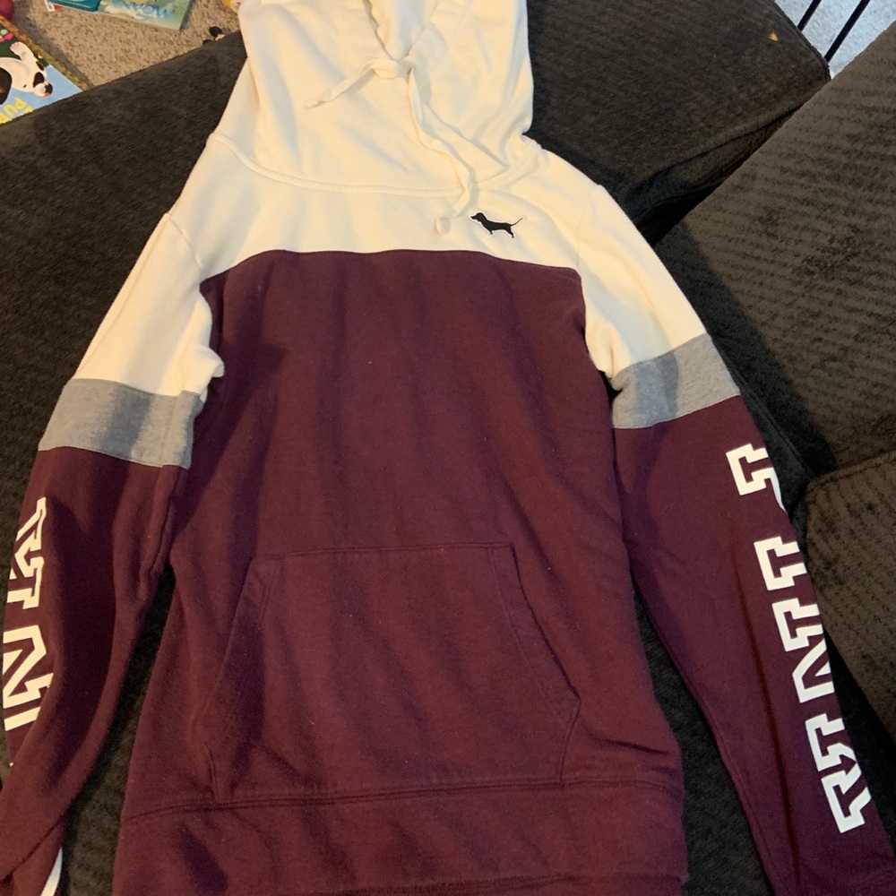 High neck hoodie
